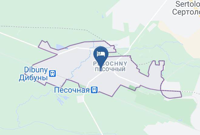 Saint Petersburg - Komnaty V Pesochnom Maps