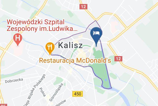 Kalisz - Komoda Club Residence Maps