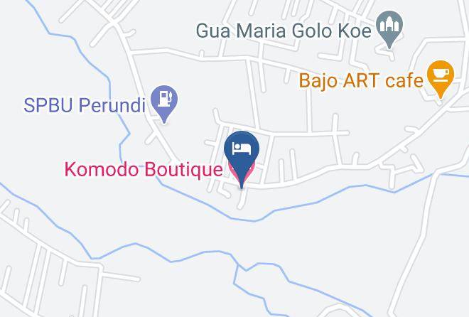 Manggarai Barat - Komodo Boutique Hotel Maps