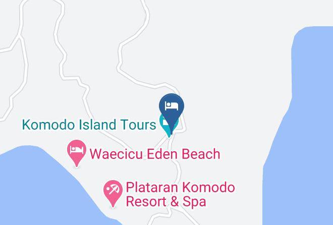 Komodo Hotel Map