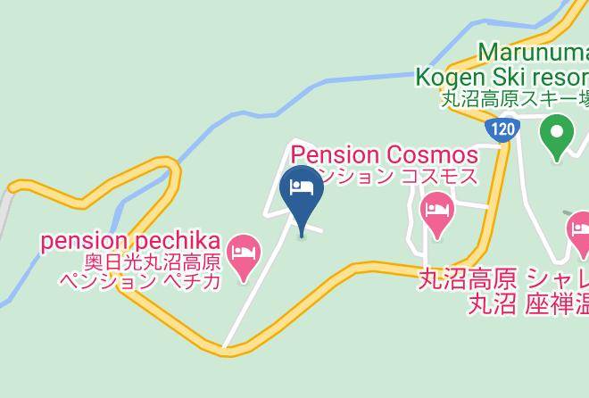 Katashina Vil Tone District - Komorebinoieyukidaruma Lodge Maps