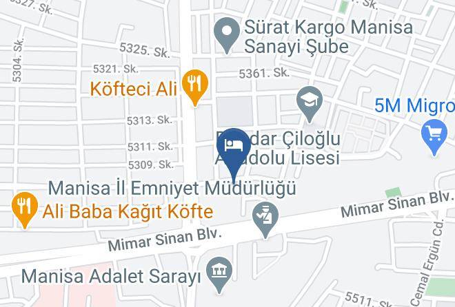 Yunusemre - Kompedan Rezidans Maps