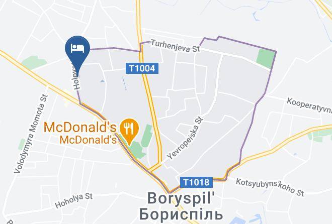 Boryspil - Kompleks Otdiha Prestizh Maps