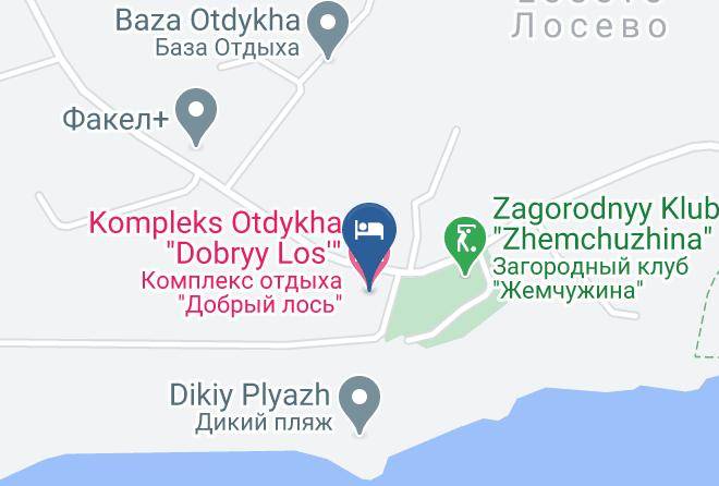 Priozersky District - Kompleks Otdykha Dobryy Los' Maps