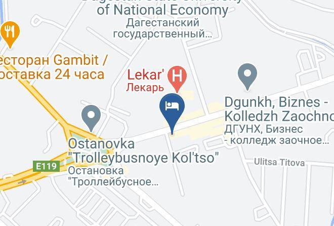 Makhachkala - Kompleks Tarkho Maps