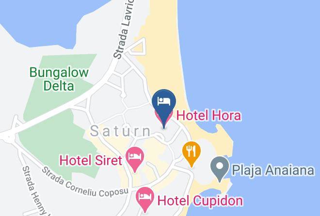 Mangalia - Komplex Sirena Hora Maps