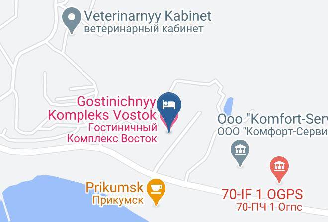 Nakhodka - Gostinichnyy Kompleks Vostok Maps