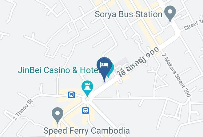 Preah Sihaknuk Town - Kompong Som City Maps