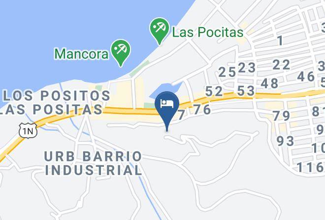 Talara - Kon Tiki Bungalows Maps