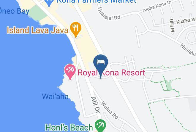 Kona Billfisher Condominium Map