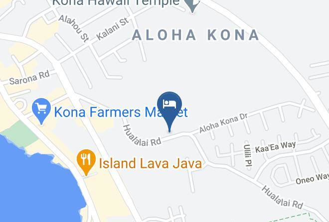 Hawaii - Kona Hula Girl Maps