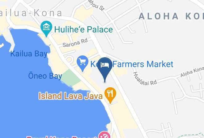 Kona Islander Vacation Club Map