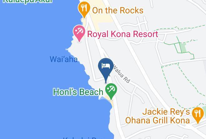 Hawaii - Kona Reef Resort Managed By Latour Hotels & Resorts Maps