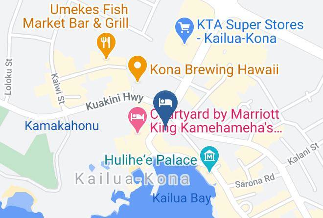 Hawaii - Kona Seaside Hotel Maps