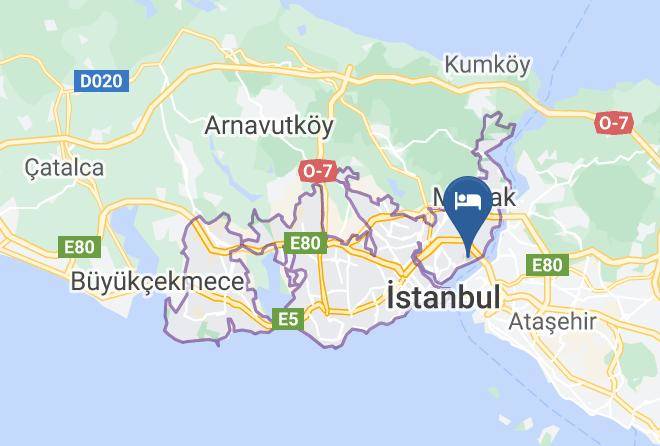 Besiktas - Konak Ciragan Residence Maps
