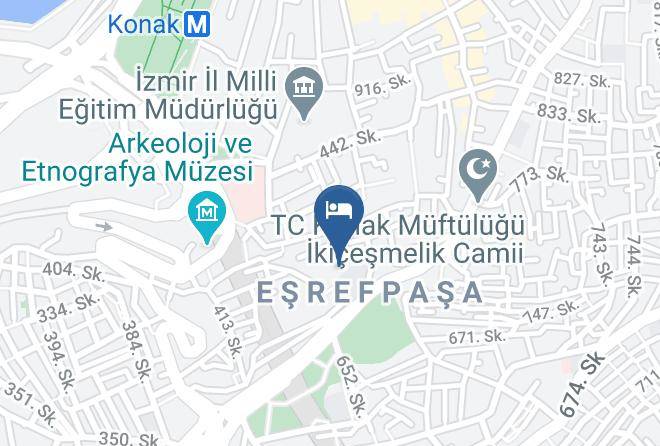 Konak - Konak Hasan Saglam Ogretmenevi Maps