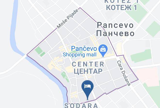 Juzno Banatski - Konak Kutko Caffe Bar Maps