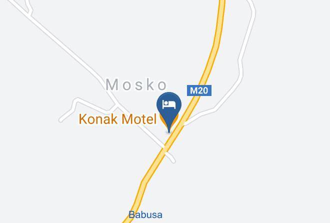 Trebinje - Konak Motel Maps
