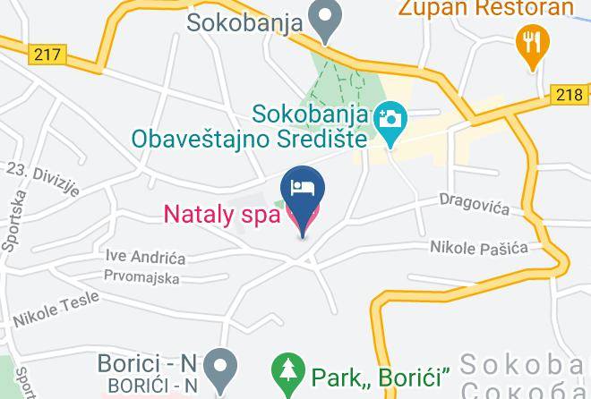 Zajecar District - Konak Nataly Maps