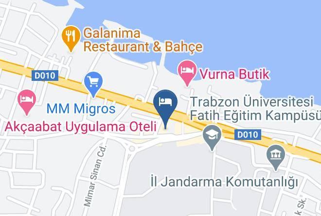 Akcaabat - Konak Park Hotel Maps