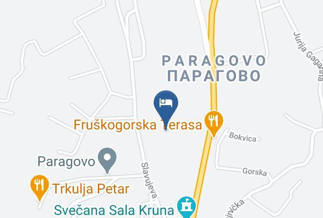 Juzno Backi - Konak Sens Maps