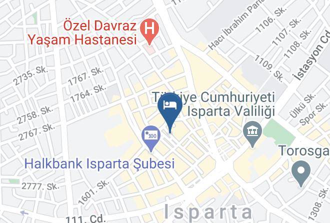 Isparta Pasa Mehmet - Konak Tesisleri Maps