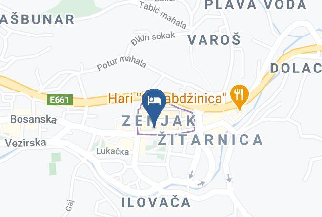 Srednjobosanski - Konak Travnik Maps