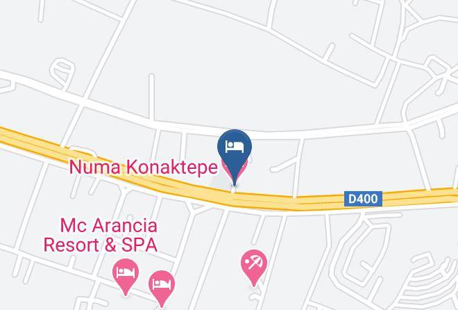 Konakli - Numa Konaktepe Hotel Maps