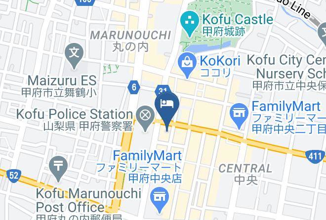 Kofu City - Konaya Hotel Maps