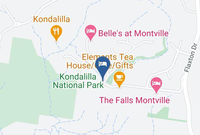 Sunshine Coast - Kondalilla Eco Resort Maps