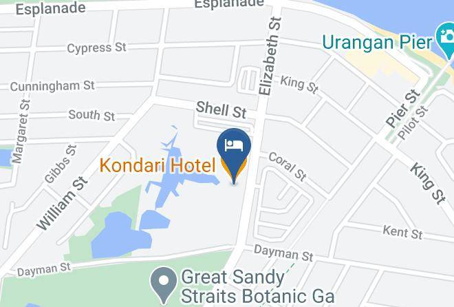 Fraser Coast - Kondari Hotel Maps