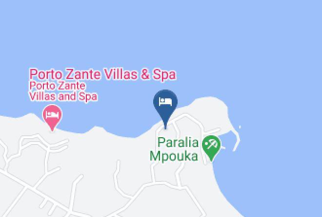 Zakinthos - Kondarinis Sea View Studios Maps
