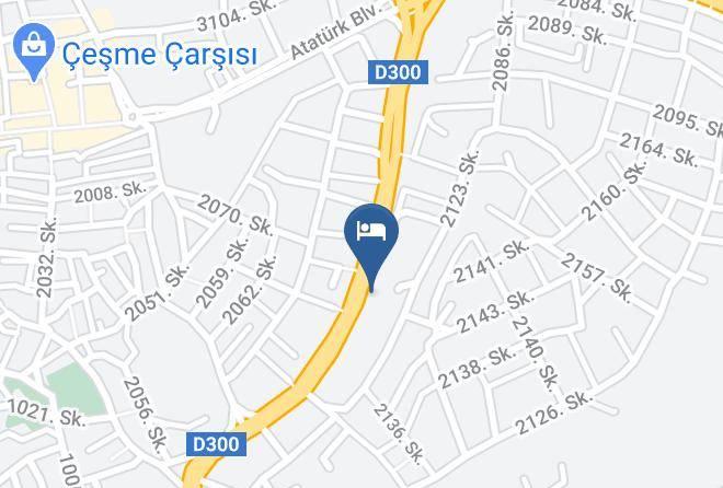 Cesme - Kondo Suites & Residence Maps