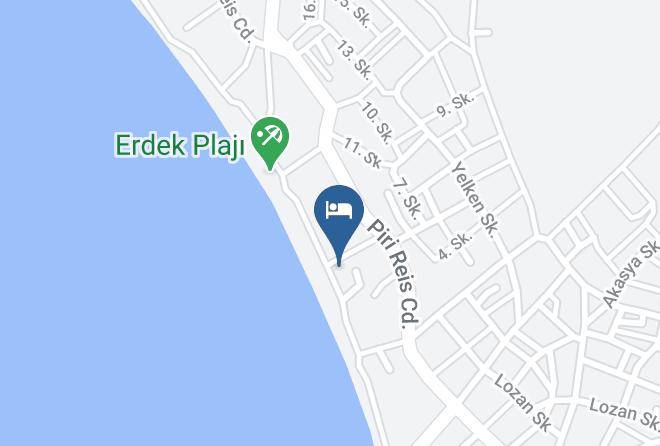 Erdek - Kondu Otel Maps