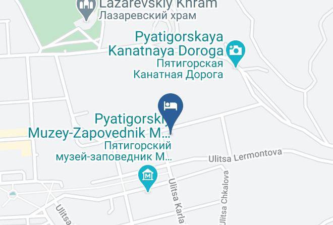 Pyatigorsk - Konferents Zal Maps
