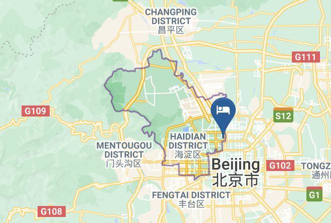 Haidian District - Kong Fu Hotel Maps