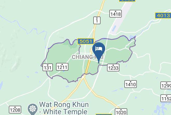 Mueang Chiang Rai District - Kong Garden View Resort Chiang Rai Maps