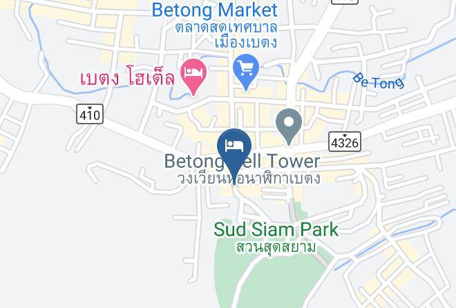 Betong District - Kongkra Hotel Maps