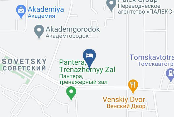 Tomsk - Kongress Tsentr Rubin Maps