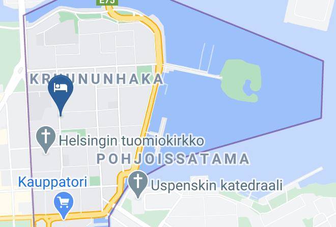 Helsinki - Kongressikoti Hotel Maps