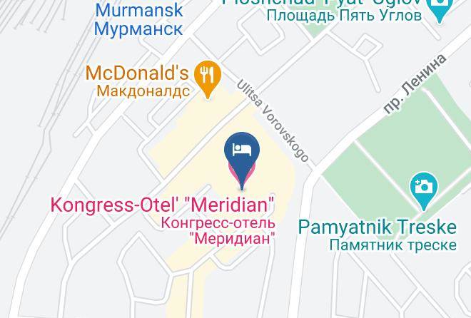 Murmansk - Kongress Otel' Meridian Maps