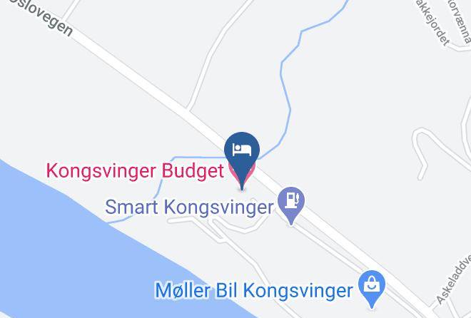 Kongsvinger - Kongsvinger Budget Hotel Maps