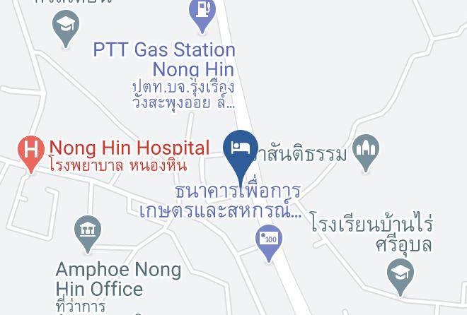 Amphoe Nong Hin - Kongthong Resort Maps