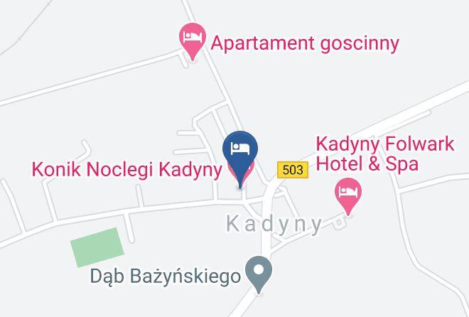Elblaski - Konik Noclegi Kadyny Maps