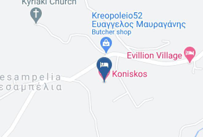 Evritania - Koniskos Hotel Maps