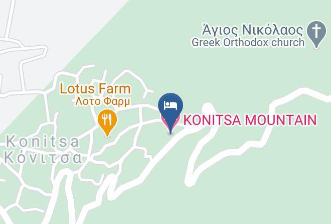 Konitsa Mountain Hotel Map