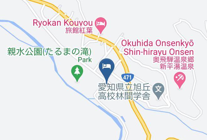 Takayama City - Konji Ryokan Maps