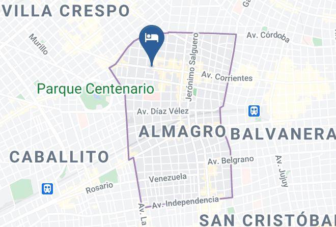 Buenos Aires - Konke Buenos Aires Hotel Maps