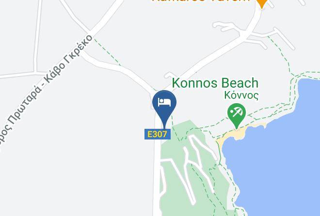 Cyprus - Konnos Bay Maps