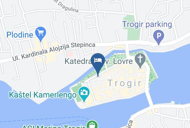 Trogir - Konoba Fortin Maps